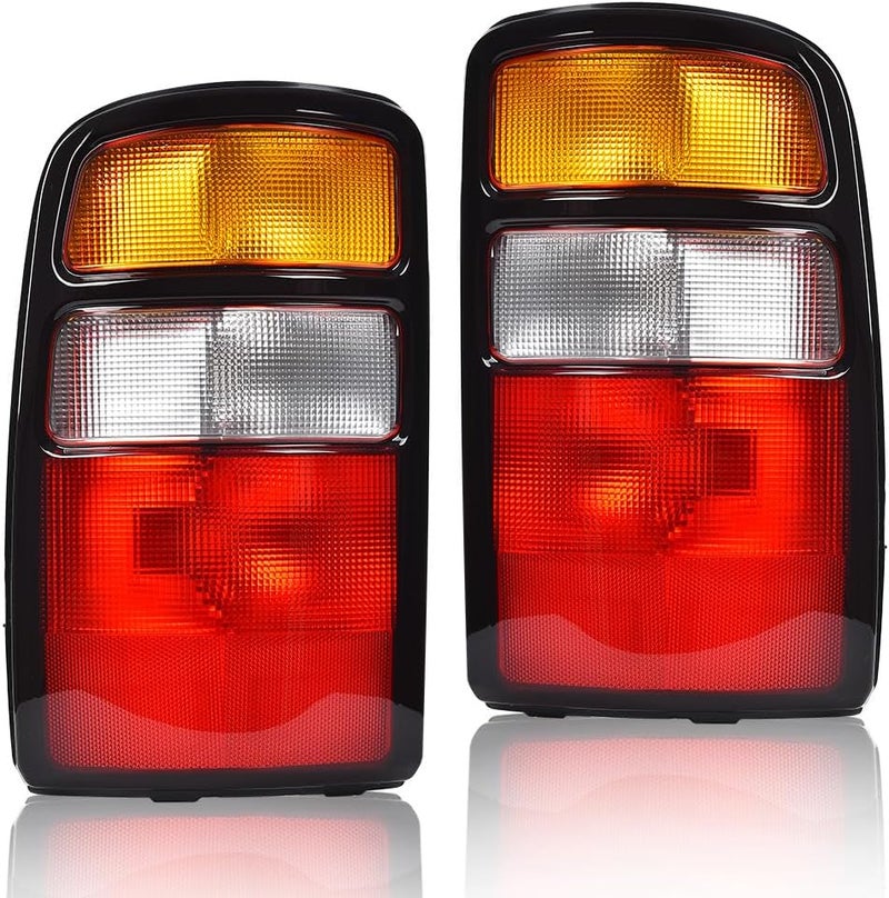 GPLUS Tail Lights Compatible with Chevy Suburban 1500 2500/Tahoe 2000-2006,Fit GMC Yukon 2000-2006,Rear Brake Lamps Assembly w/o Bulbs,Red Lens Driver & Passenger Faros Traseros,Faros Traseros - Image 1